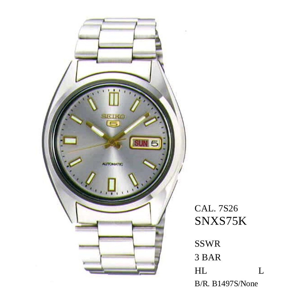 Seiko 5 Automatic SNXS75K1 Men's Watch