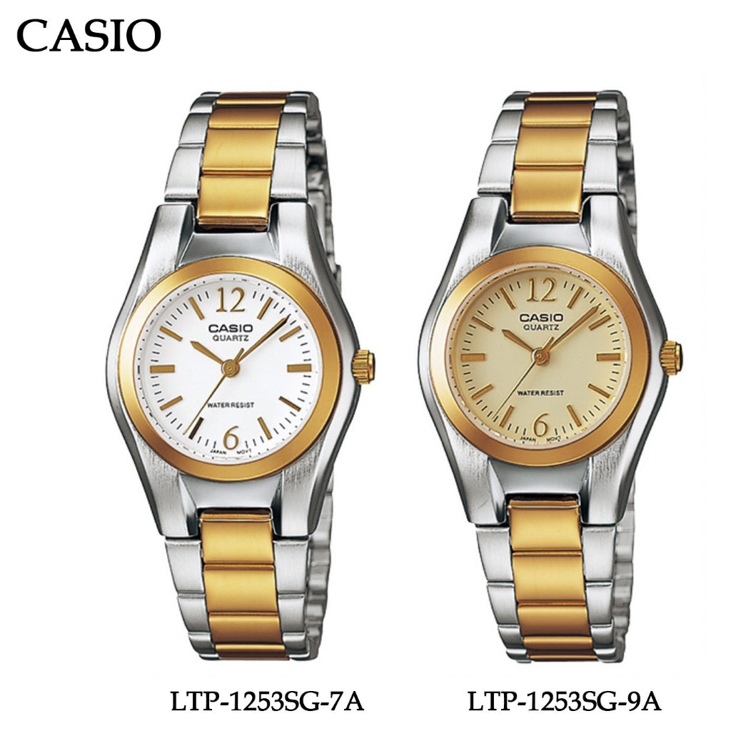 Casio Original LTP-1253SG-7A Analog-Ladies Watch .