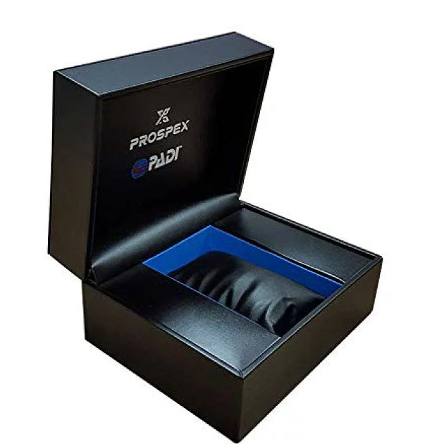 Seiko SNE575P1 Prospex PADI Compact Solar Scuba Diver Solar Power Special Edition Sapphire Glass Diver's 200M Watch