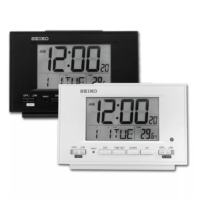 SEIKO Digital Beep Alarm Table Desk Clock QHL075W