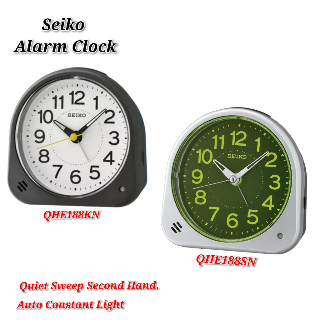 Seiko Travel Alarm Clocks QHE188SN