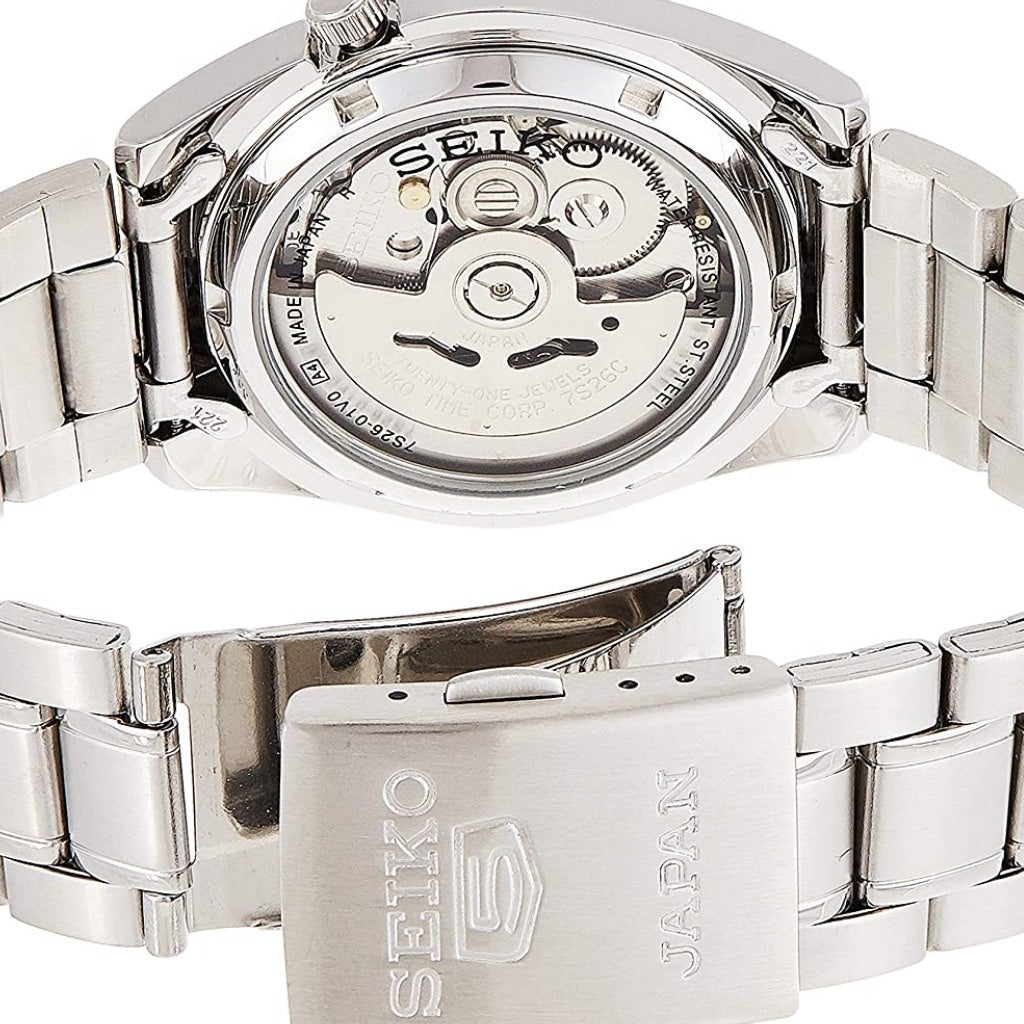 Seiko 5 Automatic 21 Jewels Japan Made SNKL45 / SNKL45J1 / SNKL45J Men's Watch