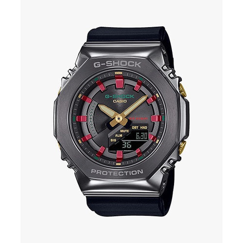 Casio G-Shock Women GM-S2100CH Grey Resin Band Watch - GM-S2100CH-1A