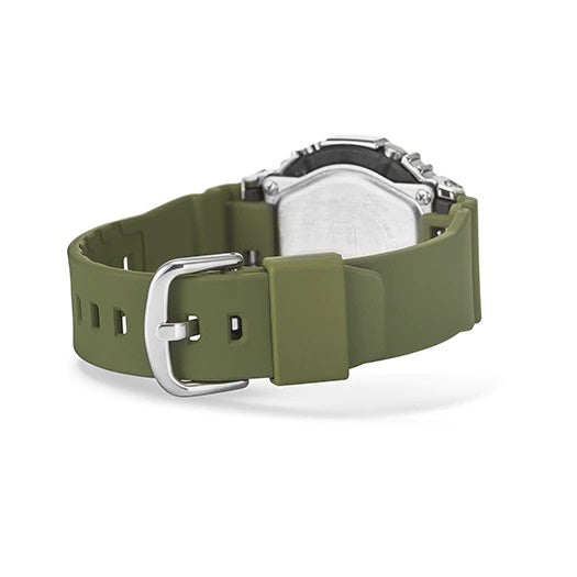 Casio G-Shock Women GM-S2100 Olive Green Resin Band Sports Watch GM-S2100-3A
