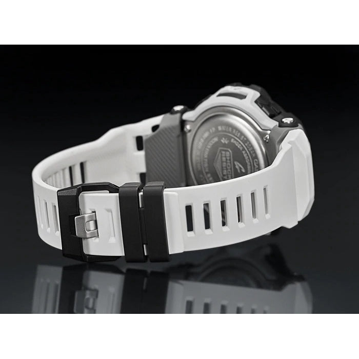 (Japan Set) Casio G-Shock G-Squad GBD-100-1A7JF White Resin Band Men Sports Watch - GBD-100