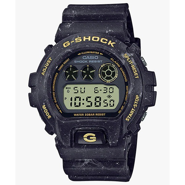 (Japan Set) Casio G-Shock DW-6900WS-1JF Night Sea Quartz Digital Black Resin Watch - DW-6900WS .