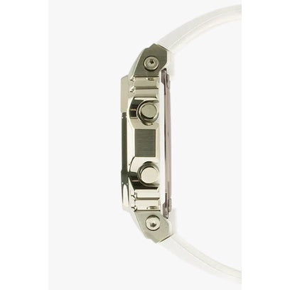 Casio G-Shock GM-S5600G-7 S Series White Champagne Gold Bezel White Resin Watch GM-S5600