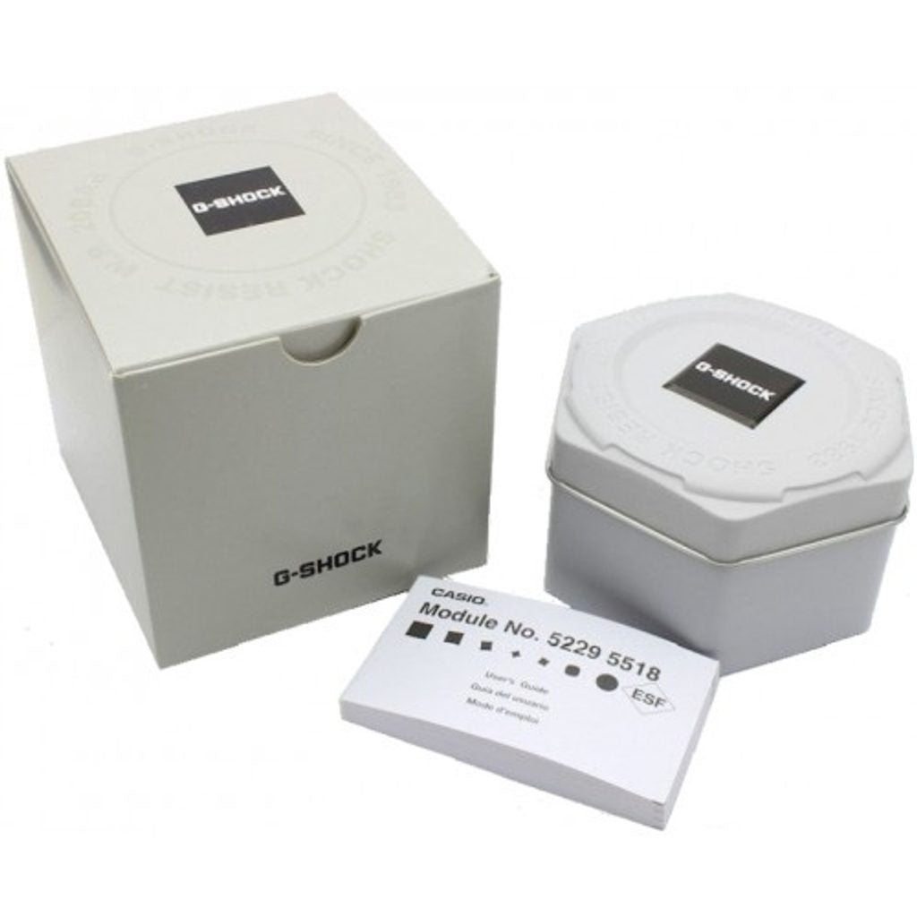 Casio G-Shock GM-S5600G-7 S Series White Champagne Gold Bezel White Resin Watch GM-S5600