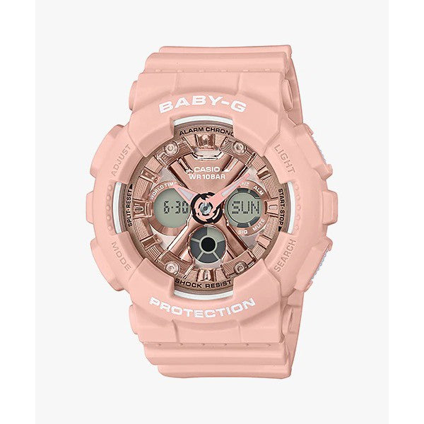 Casio Baby-G BA-130-4A / BA-130-7A2 Analog Digital Sporty Design Resin Band Watch - BA-130