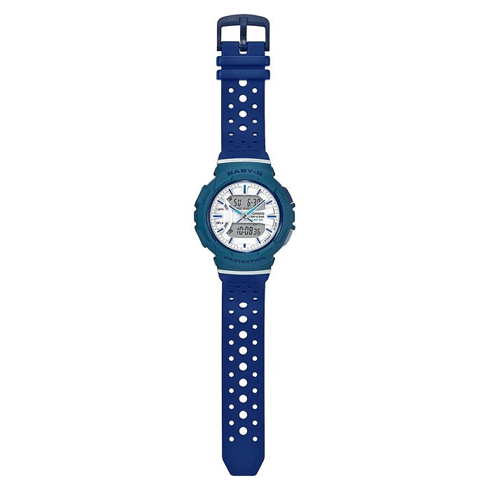 Casio Baby-G BGA-240-2A Blue Resin Band Women Sports Watch - BGA-240