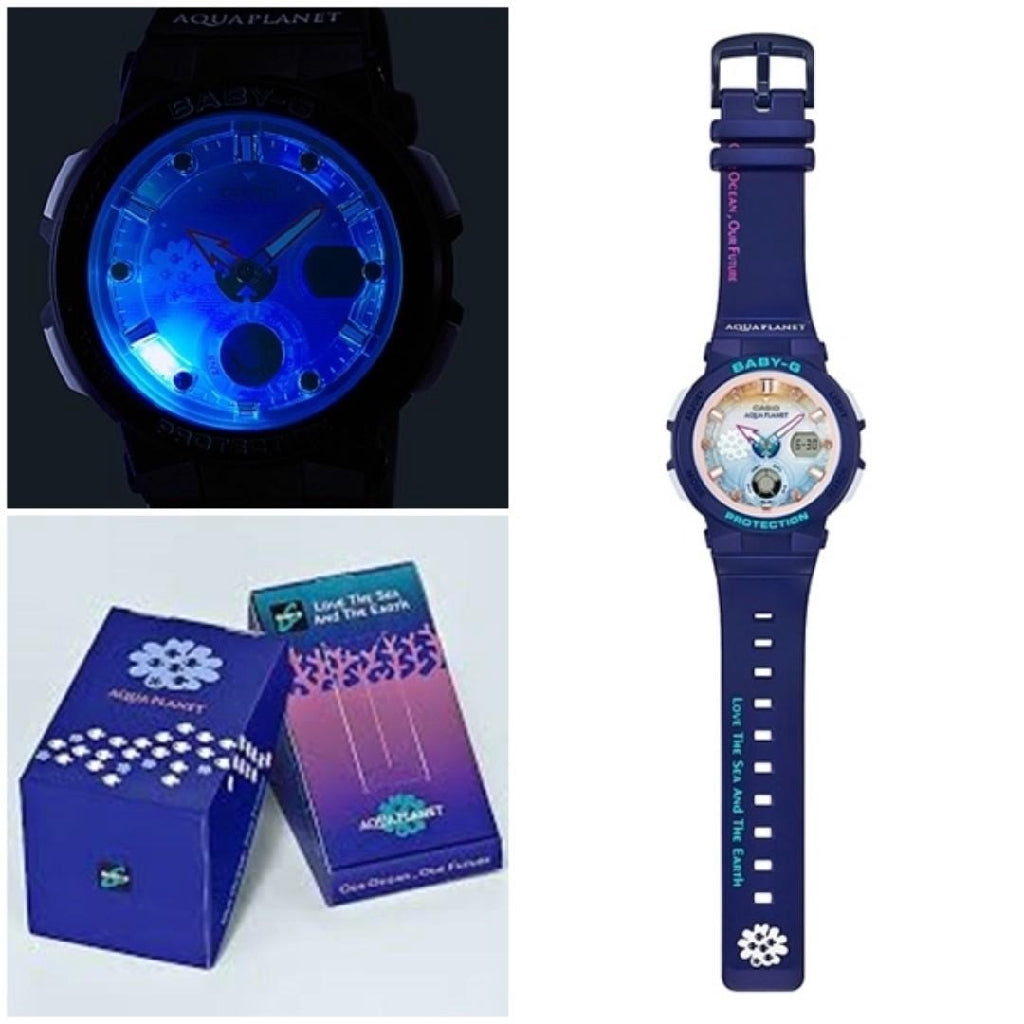 CASIO BABY-G BGA-250AP-2A Beach Traveler Series Love The Sea And Earth Limited Edition - BGA-250 .
