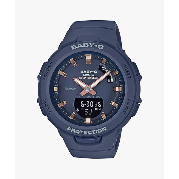 Casio Baby-G BSA-B100-2A with Step Tracker and Bluetooth