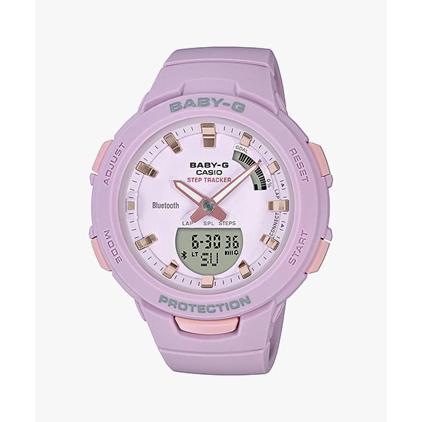 Casio Baby-G BSA-B100-4A2 with Step Tracker and Bluetooth