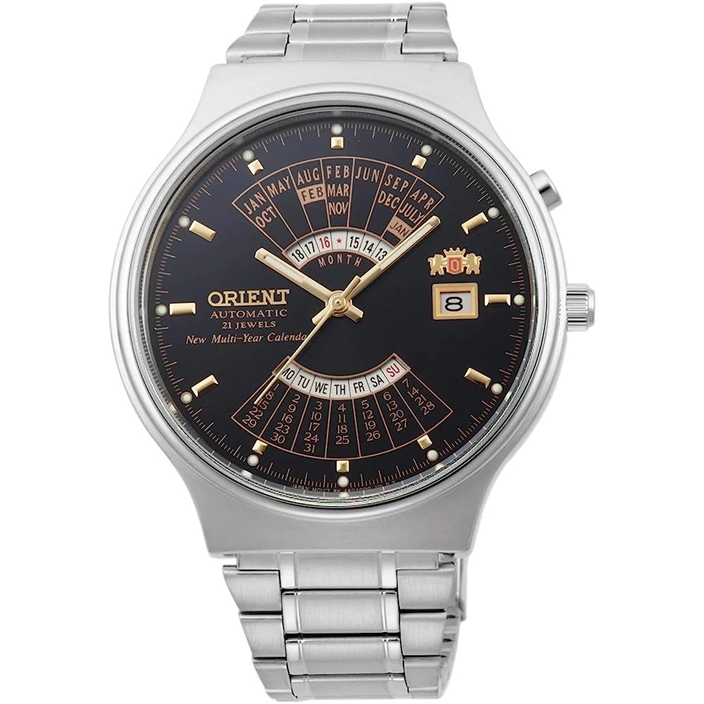 Orient Multi-year FEU00002B steel automatic men's watch