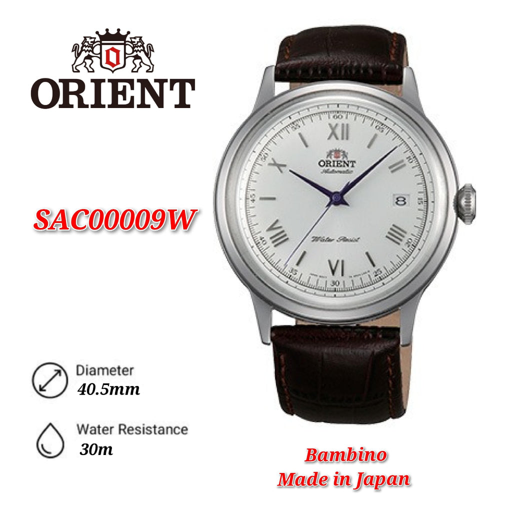 Orient Made in Japan 2nd Generation Bambino Classic Automatic SAC00009W Men's Watch - ..