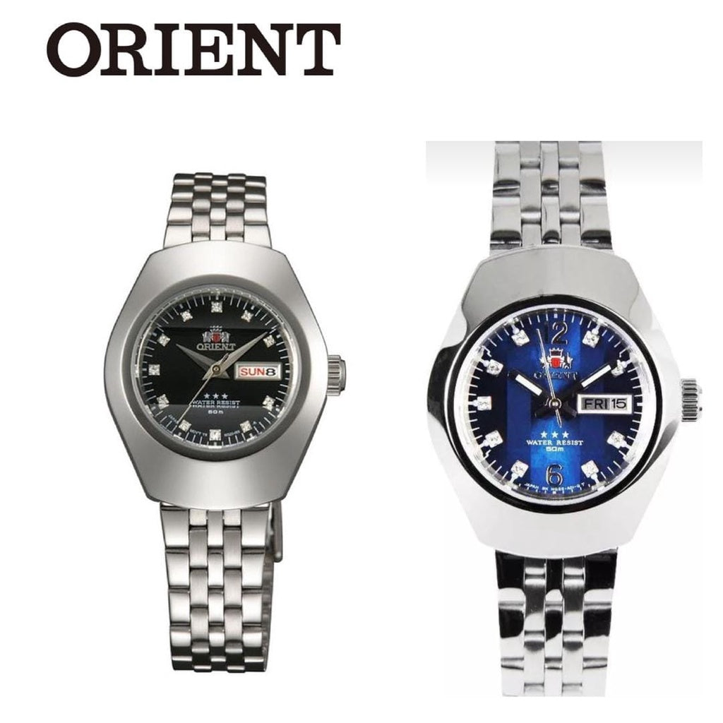 Orient Automatic Japan Made Diamonds Accent SNQ22004D8 Women's Watch