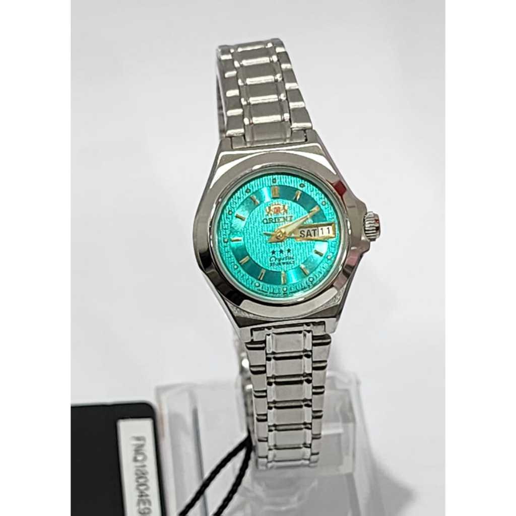 Orient FNQ18004E Women's 3 Star Stainless Steel Automatic Watch