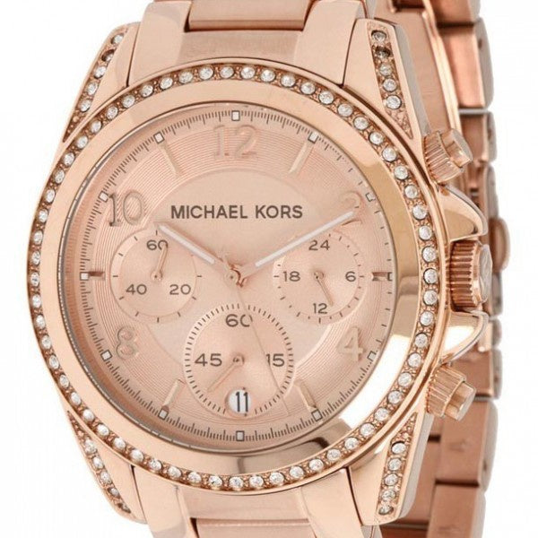MICHAEL KORS Ladies MK5263 Blair Chronograph Rose Dial
