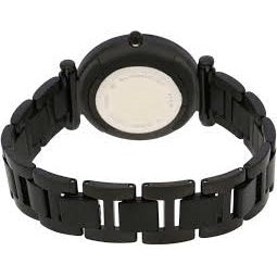 Fossil Women's ES4488 Carlie Three-Hand Black Stainless Steel Watch