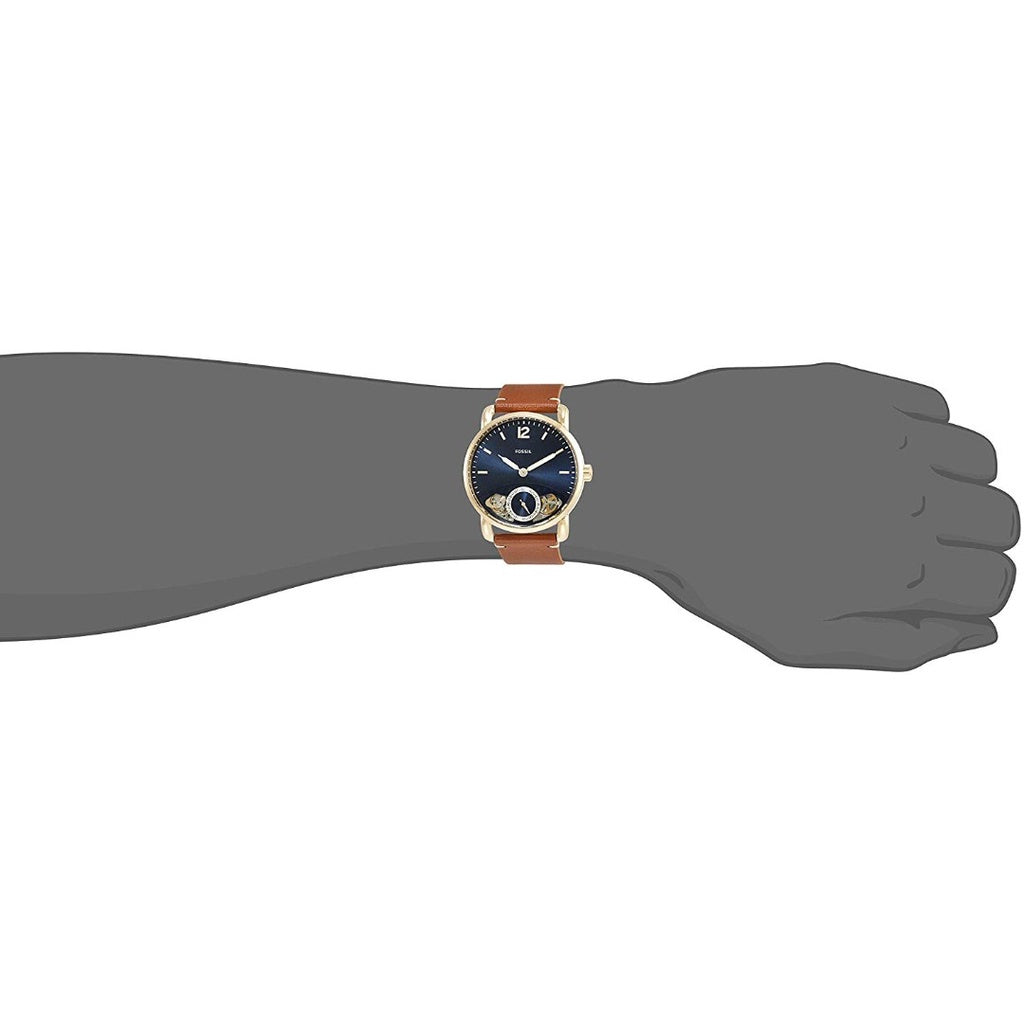Fossil Men's ME1167 The Commuter Twist Luggage Leather Watch
