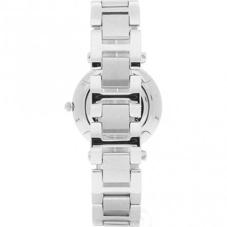 Fossil Women ES4341 Carlie Three-Hand Stainless Steel Watch (Silver)