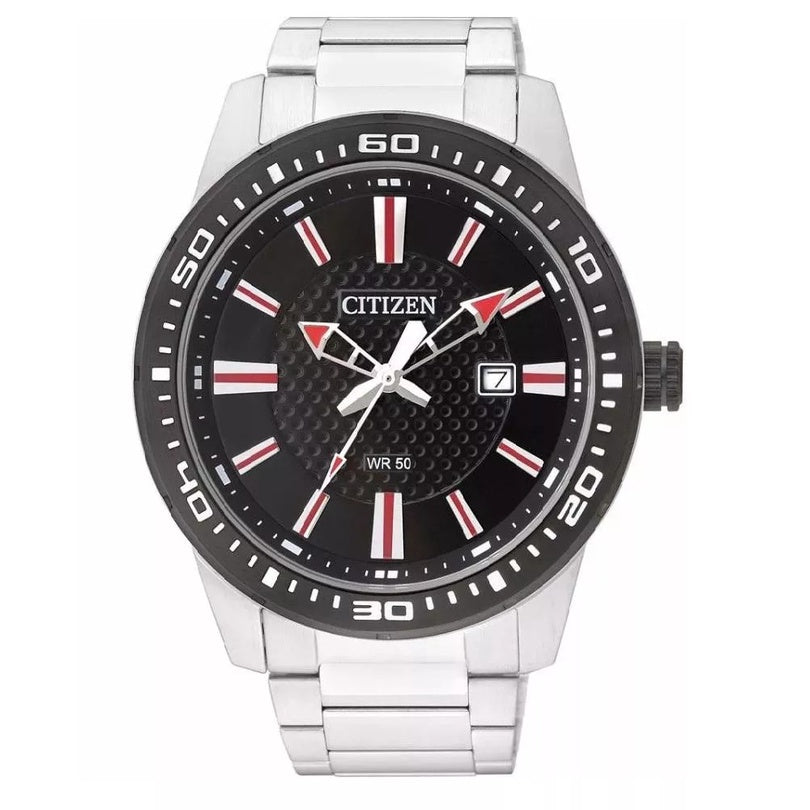 Citizen Analog Black Dial Men's Watch - BI1061-50E