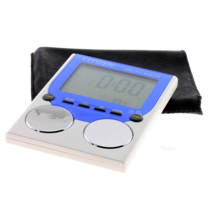 Citizen Travel Alarm Clock Dx8166-a Body Fat Measurement Display