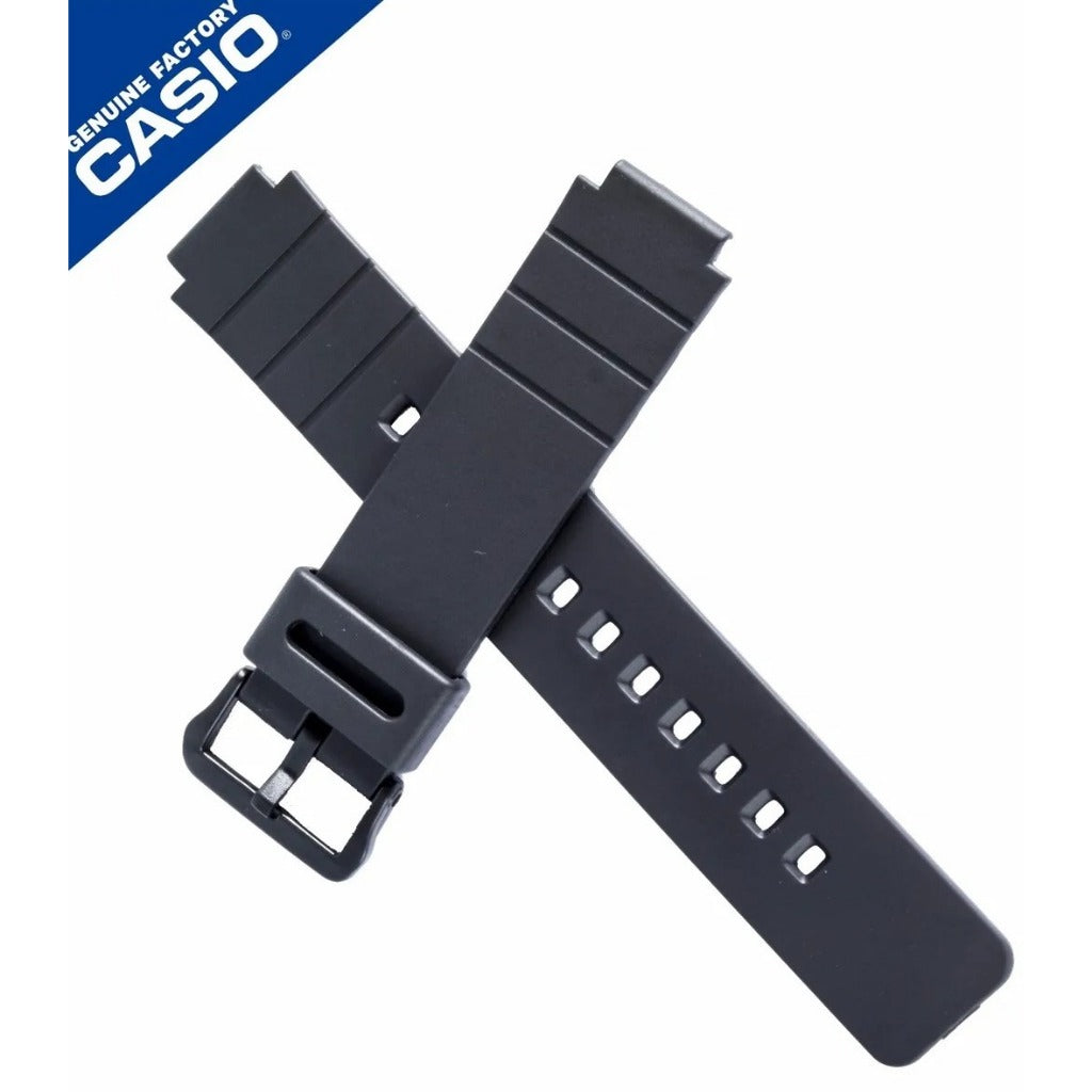 Genuine Casio MW-240 (16mm) Replacement Parts - BAND/RESIN .