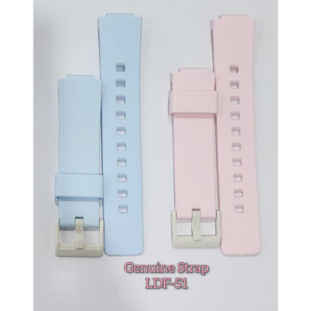 Genuine Casio LDF-51 Replacement Parts - BAND/RESIN