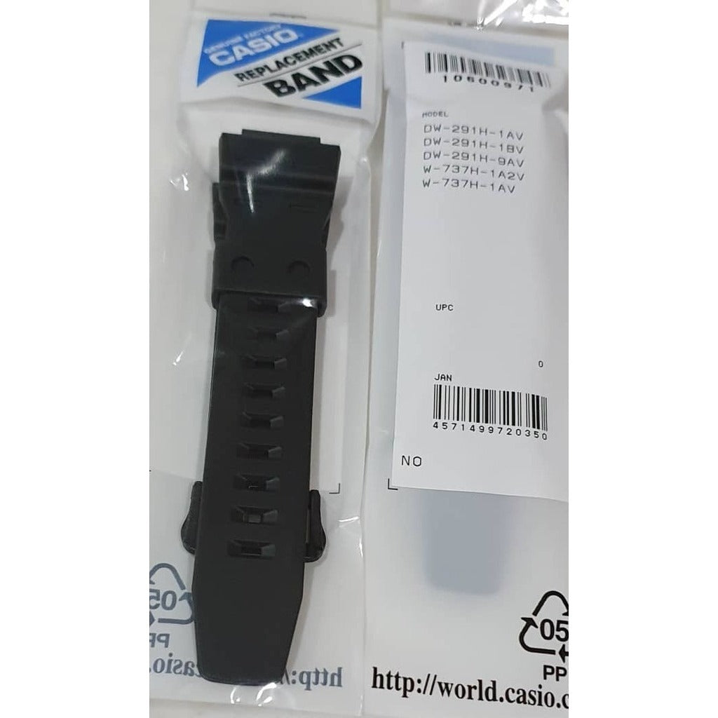 Genuine Casio DW-291H / W-737H / WS-1500H / AE-1500WH -Replacement Parts - BAND/RESIN