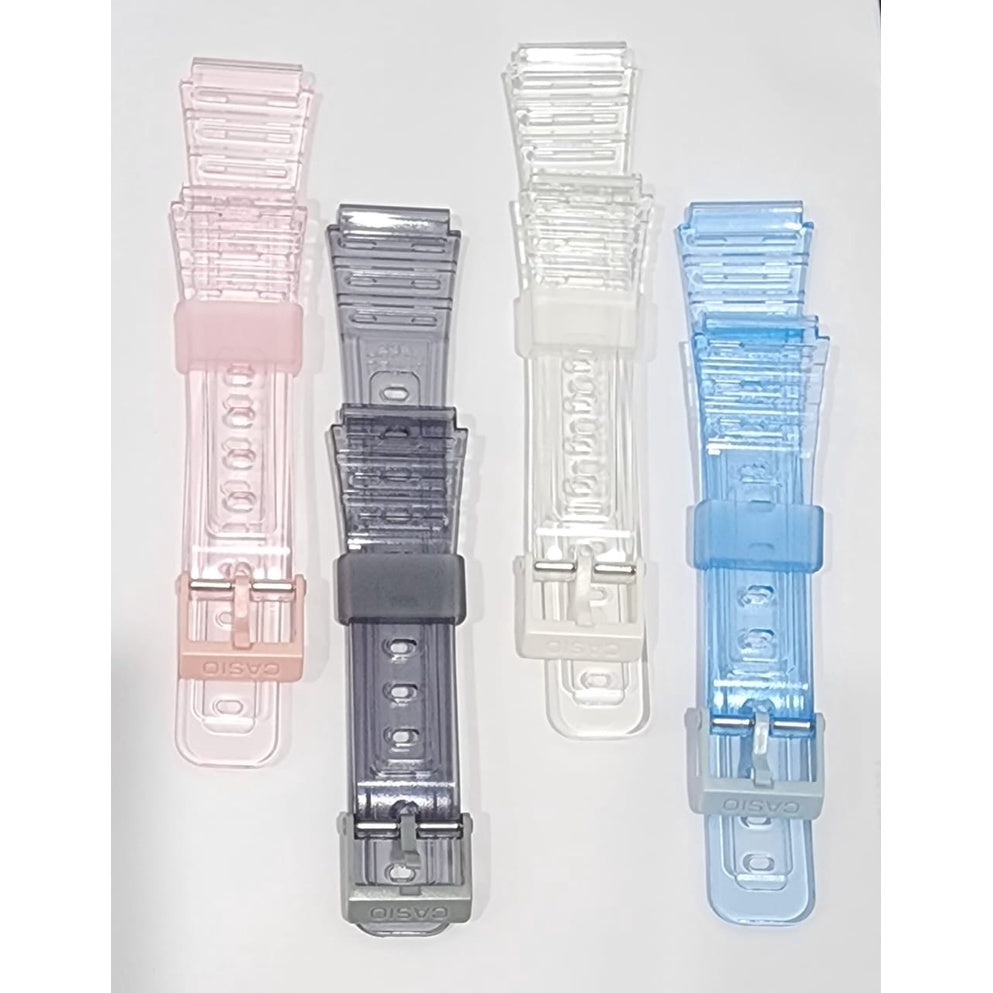 Genuine Casio F-91WS (18MM) Replacement Parts - BAND/RESIN - ..