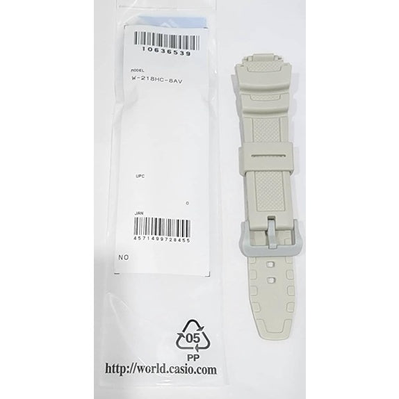 Genuine Casio W-218HC (18MM) Replacement Parts - BAND/RESIN - ..