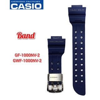 Original Casio G-shock Frogman GF-1000-NV / GWF-1000NV-2 Replacement Parts - Band..