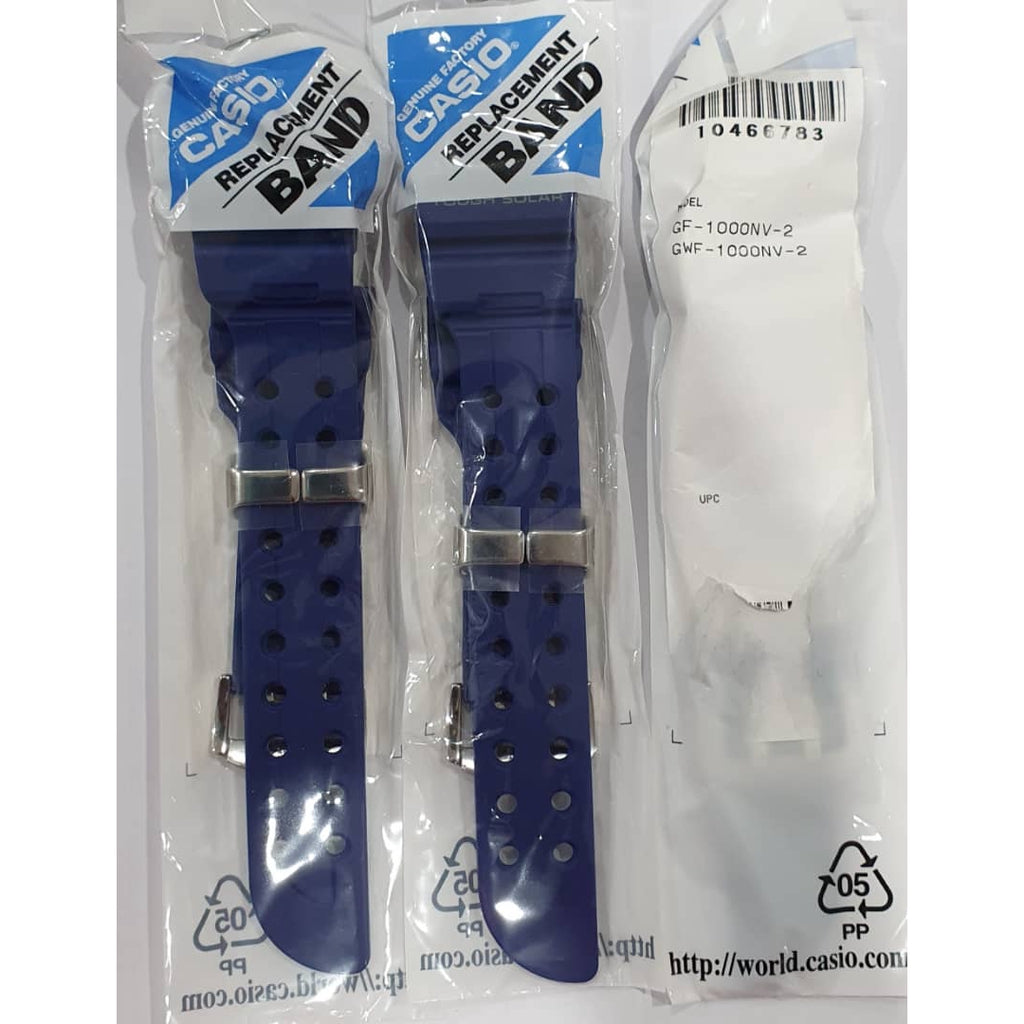 Original Casio G-shock Frogman GF-1000-NV / GWF-1000NV-2 Replacement Parts - Band..