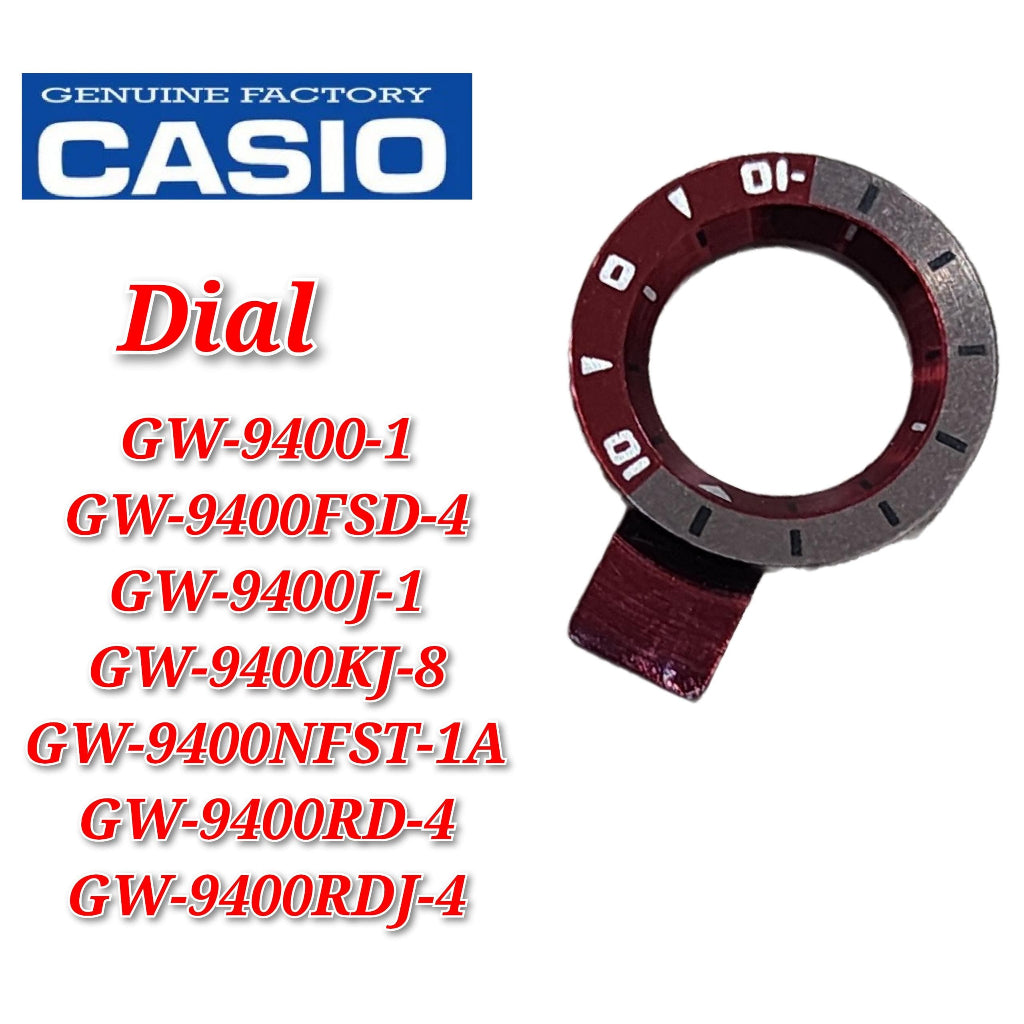 Original Casio G-shock GW-9400RD-4 Replacement Parts - DIAL ...