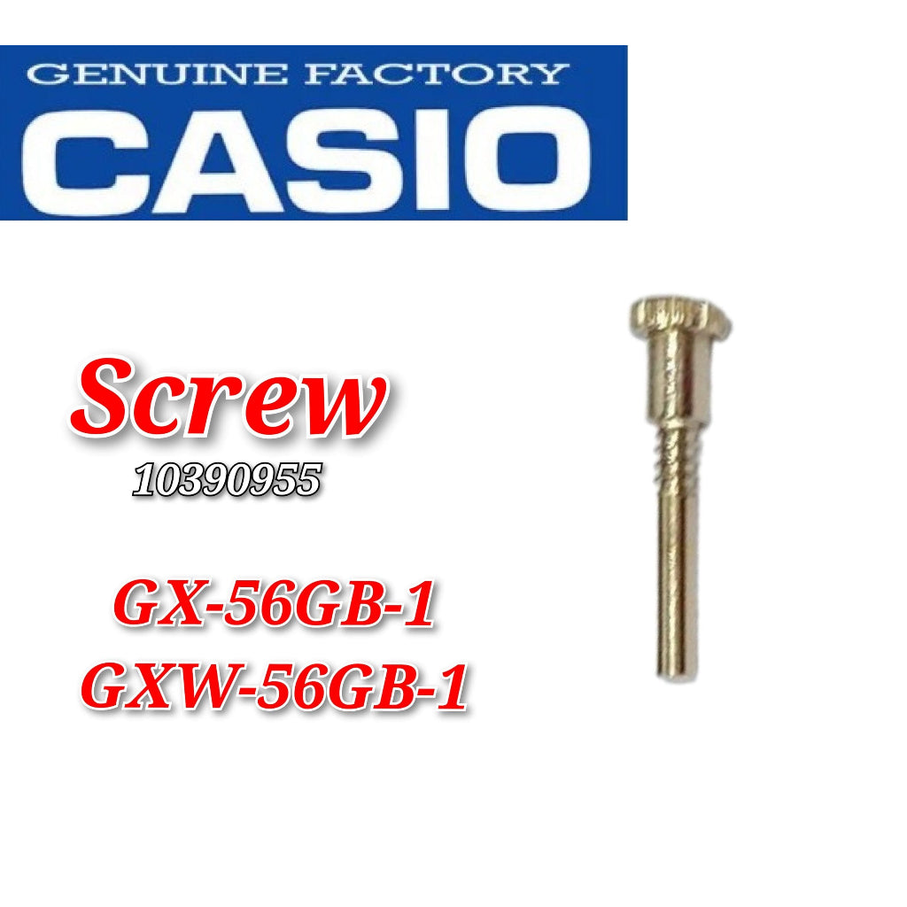 Original Casio G-shock GX-56GB-1 / GXW-56GB-1 Replacement Parts - SCREW (10390955)