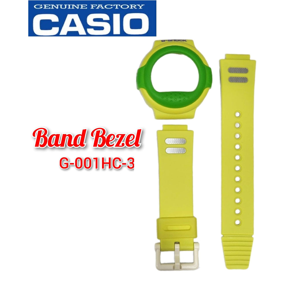 Casio G-shock G-001HC-3 Replacement Parts - Bezel / Band