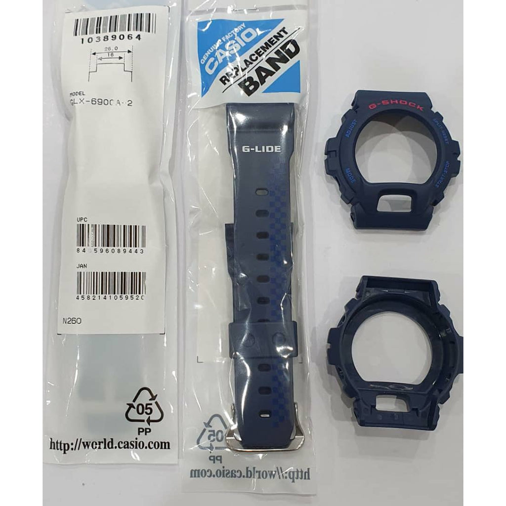 Casio G-Shock GLX-6900A-2 Replacement Parts -Band and Bezel ..