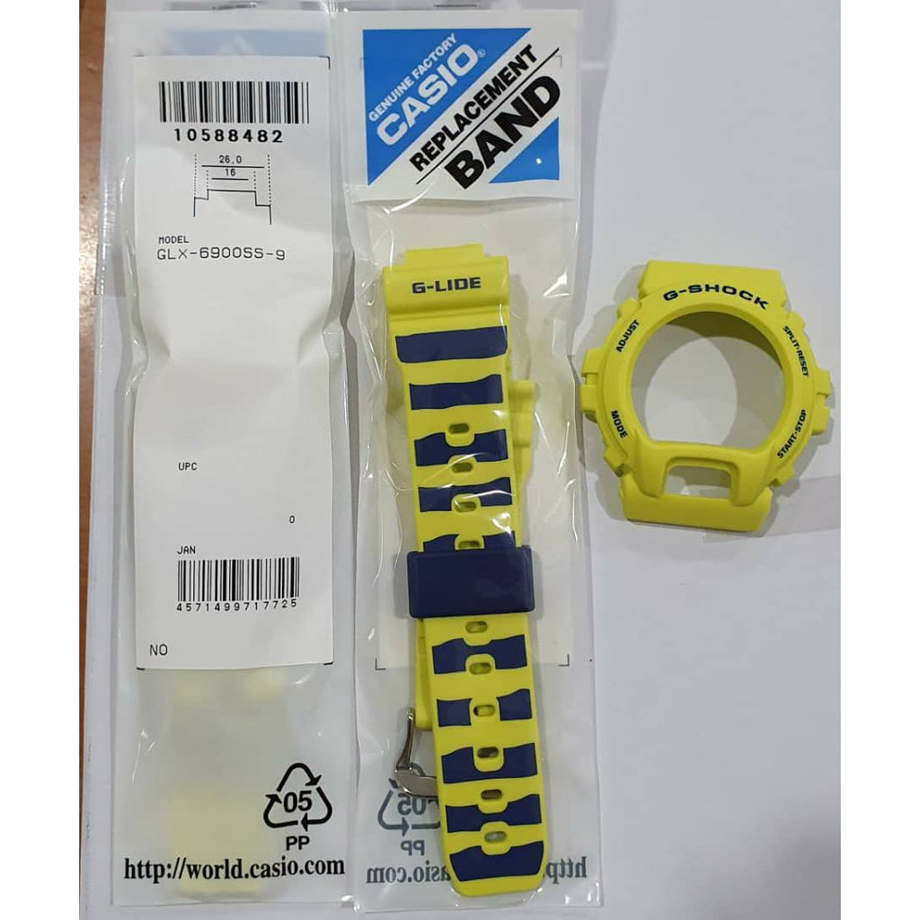 Original Casio G-shock GLX-6900SS-9 Replacement Parts - BAND AND BEZEL