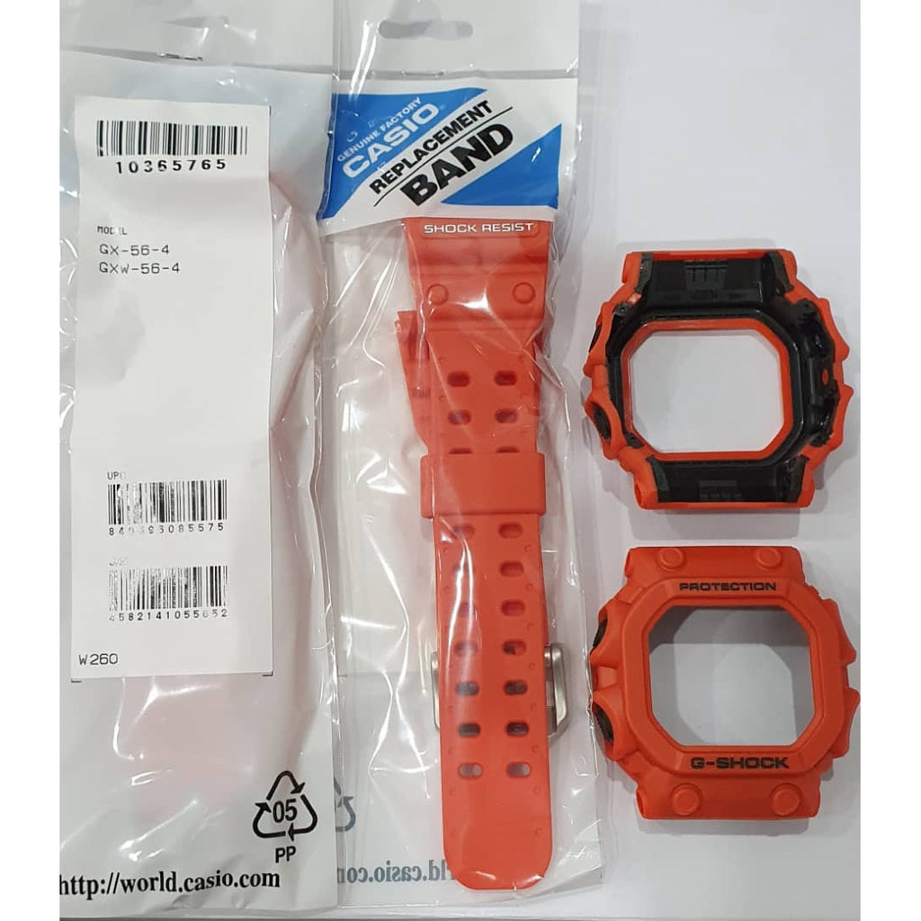 Casio G-Shock GXW-56-4 Replacement Parts -Band and Bezel ..
