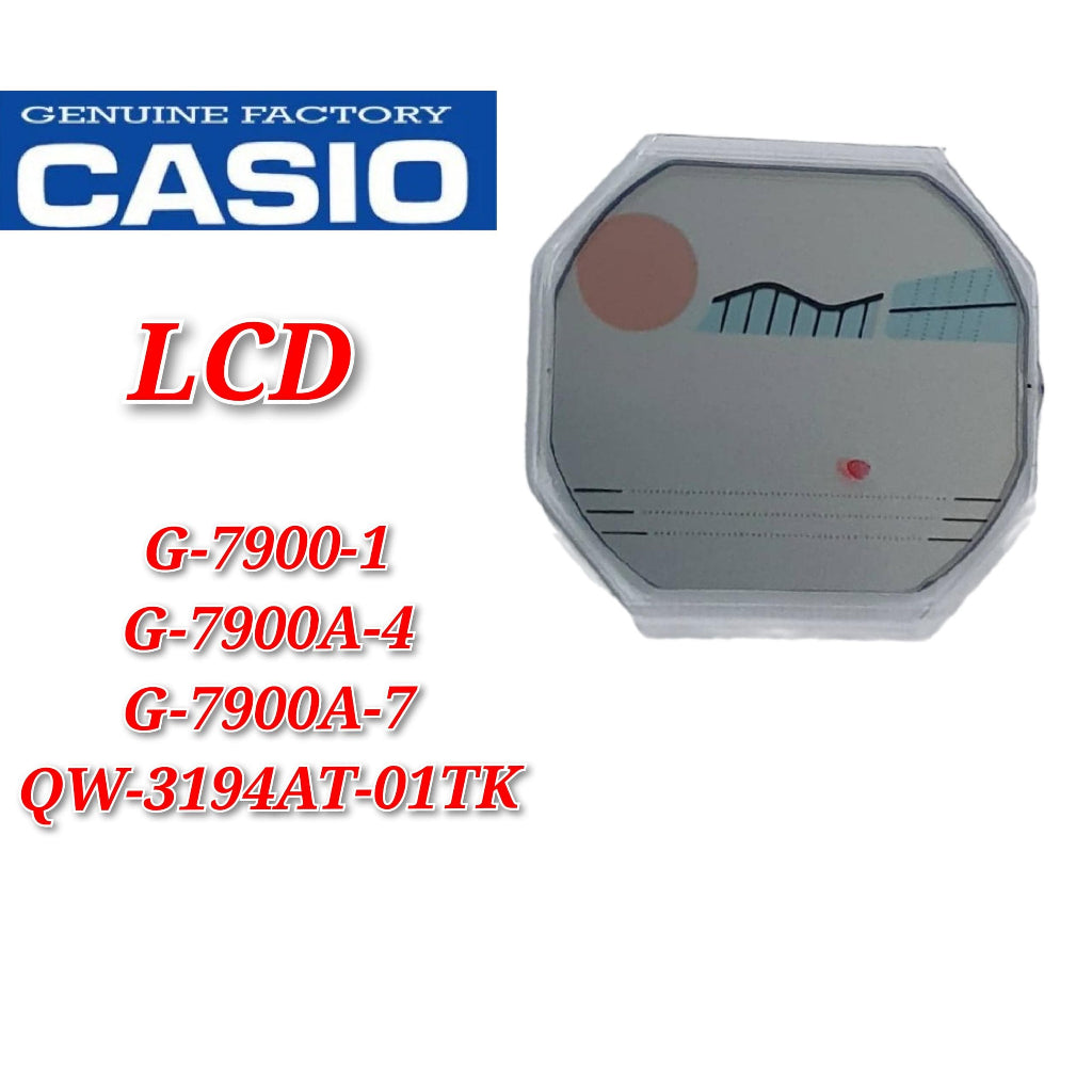 Original Casio G-shock G-7900A-7 /G-7900A-4 / G-7900-1 Replacement Parts - LCD