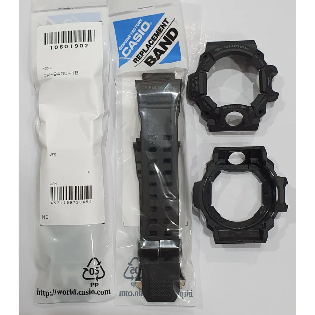 Casio G-Shock GW-9400-1B Replacement Parts -Band and Bezel ..