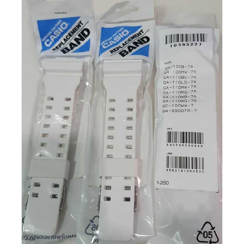 Original Casio G-shock GA-100B-7 Replacement Parts - Band