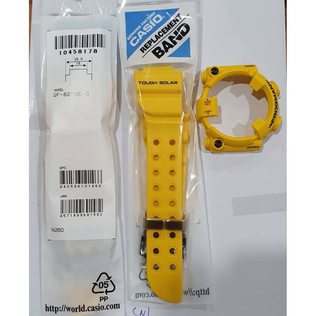 Original Casio G-shock GF-8230E-9 Replacement Parts - BAND AND BEZEL