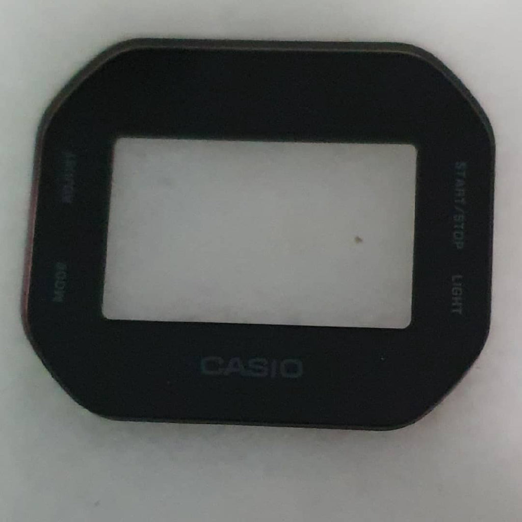 Original Casio G-shock DW-5600BB-1 Replacement Parts - GLASS/PRINTED