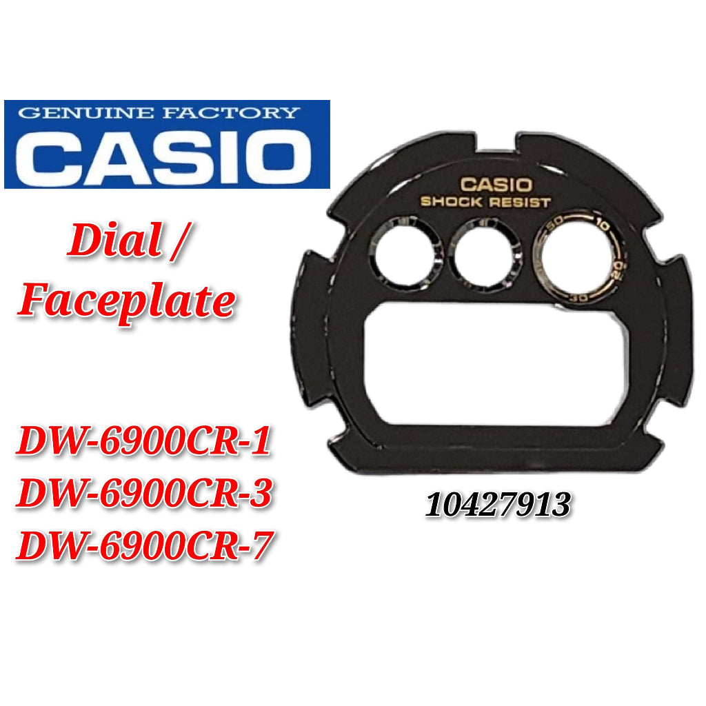 Casio G-Shock DW-6900CR-3 / DW-6900CR-7 DW-6900CR-1 Replacement Parts - DIAL ..