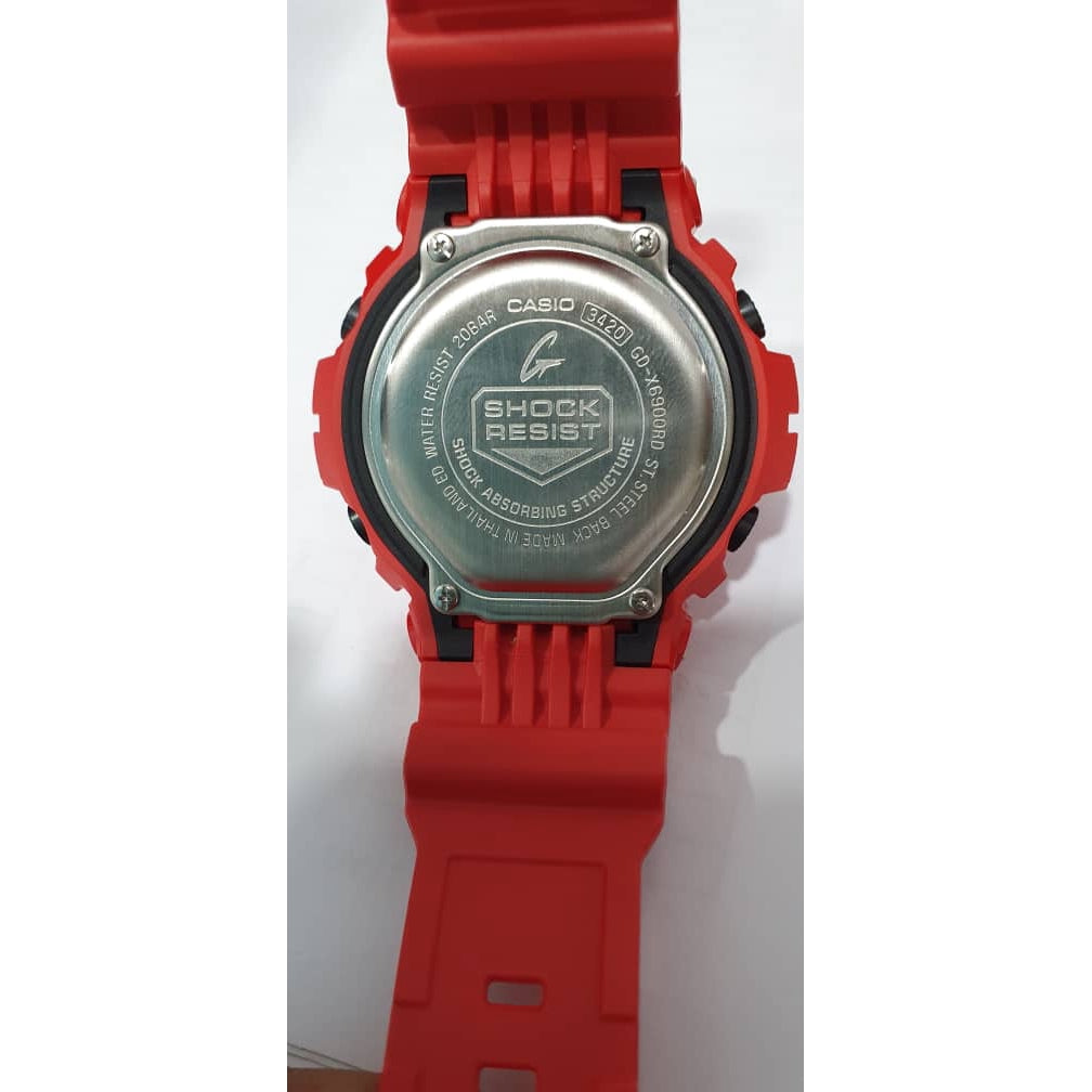 CASIO DUCATI ASSEMBLE ORIGINAL PARTS COMPLETE GD-X6900RD-4 ...