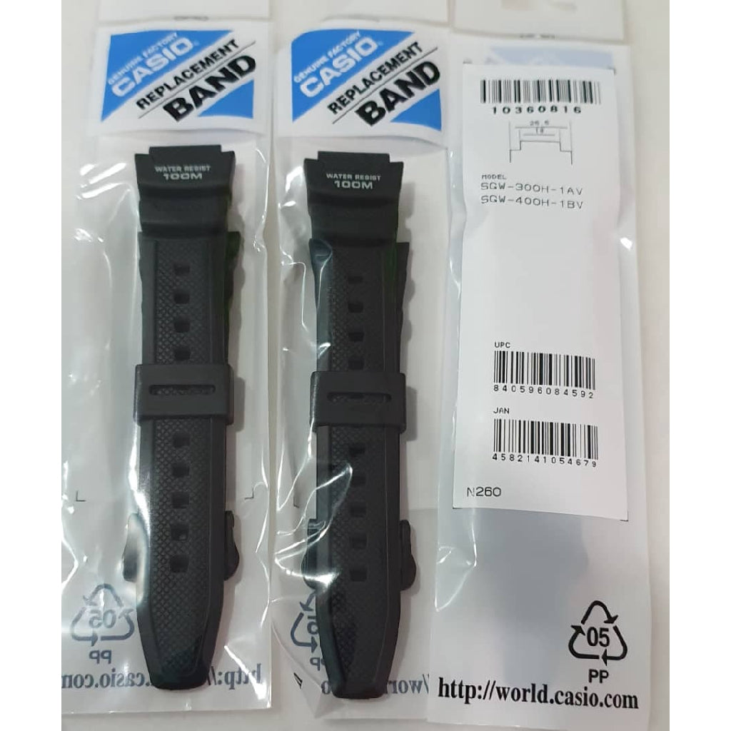 Casio Pro trek SGW-300H / SGW-400H Replacement Parts -Band