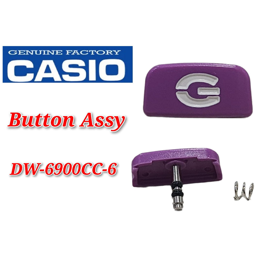 Casio G-shock DW-6900CC-6 Replacement Parts - BUTTON ASS Y (FRONT)