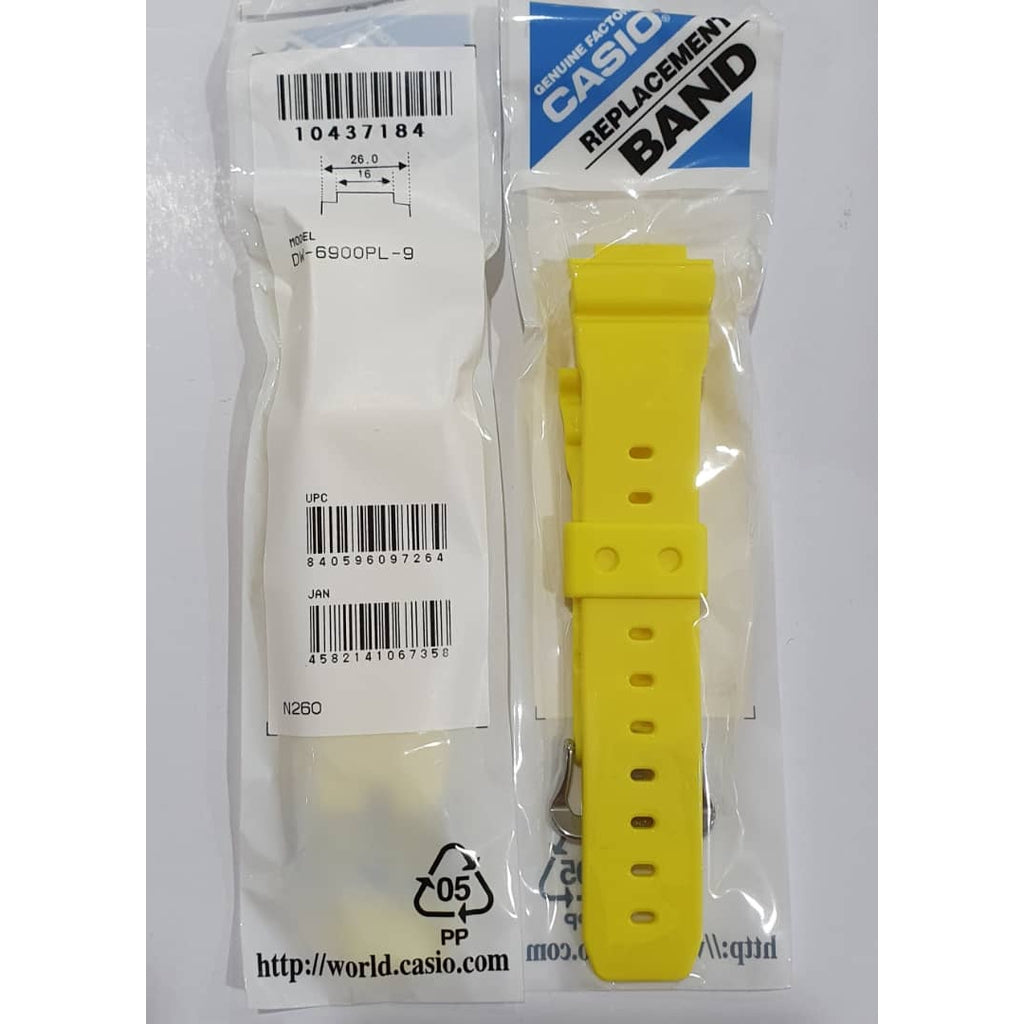 Original Casio DW-6900PL-9 Replacement Parts -Band